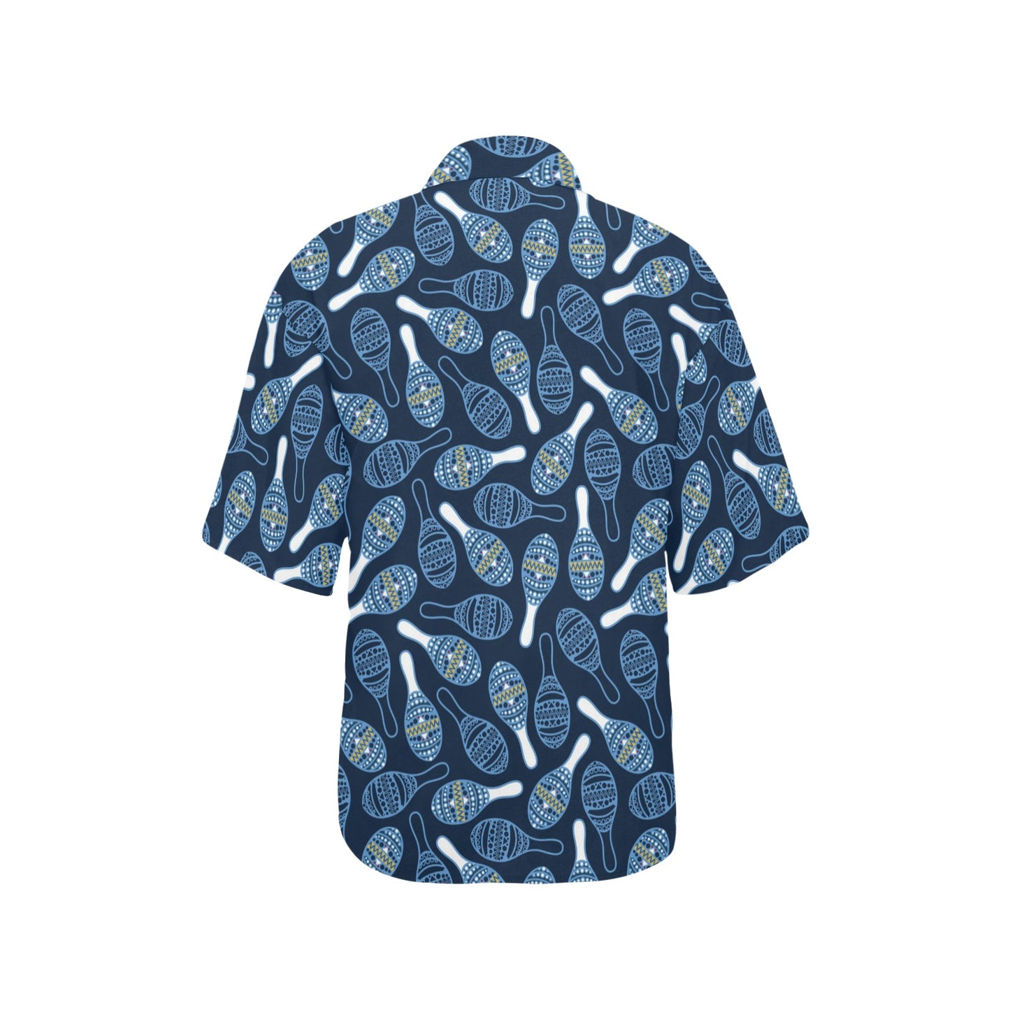 Maracas Print Design LKS401 Women's Hawaiian Shirt