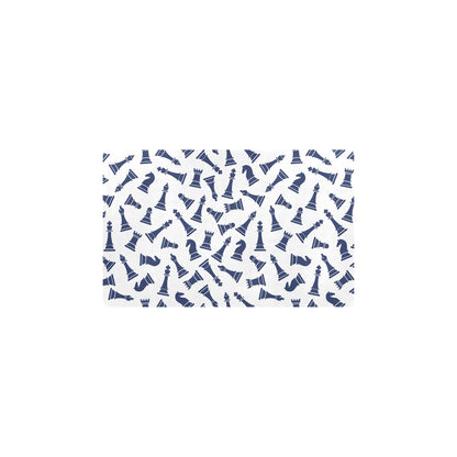 Chess Pattern Print Design 03 Kitchen Mat
