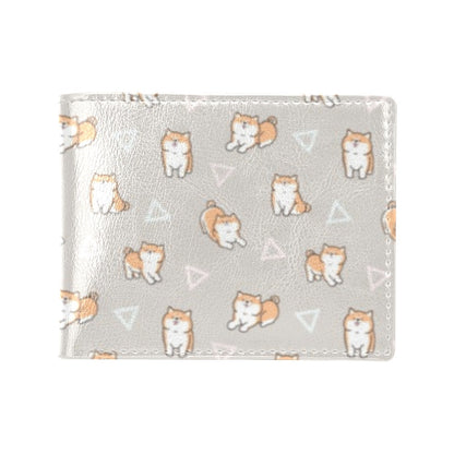 Shiba Inu Print Design LKS307 Men's ID Card Wallet