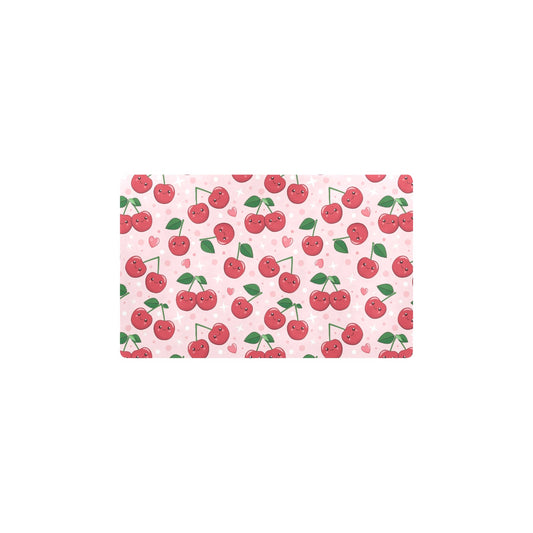 Cherry Pattern Print Design CH02 Kitchen Mat