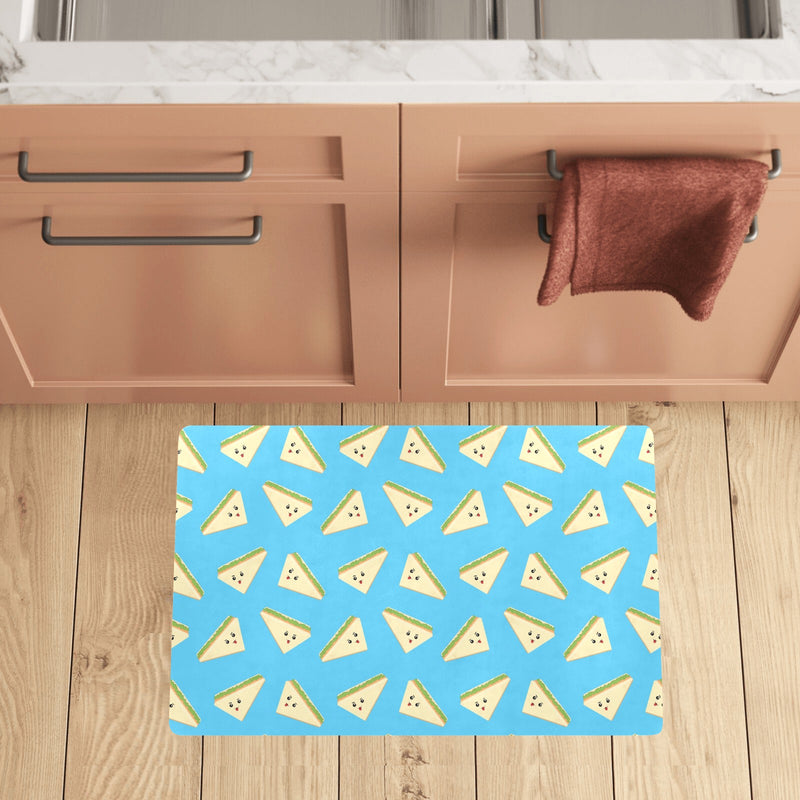 Sandwich Emoji Print Design LKS305 Kitchen Mat