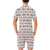 Indian Navajo Art Themed Design Print Men's Romper