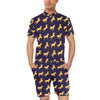 Gold Horse Pattern Men's Romper