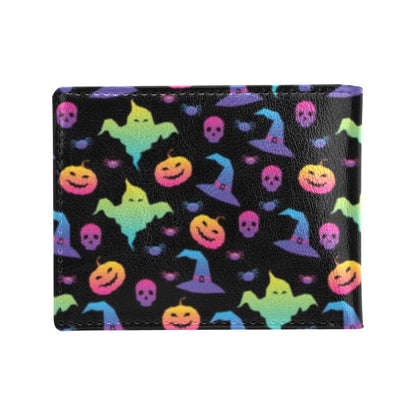 Halloween Print Design LKS404 Men's ID Card Wallet