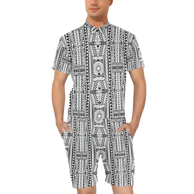 Polynesian Tattoo Design Men's Romper