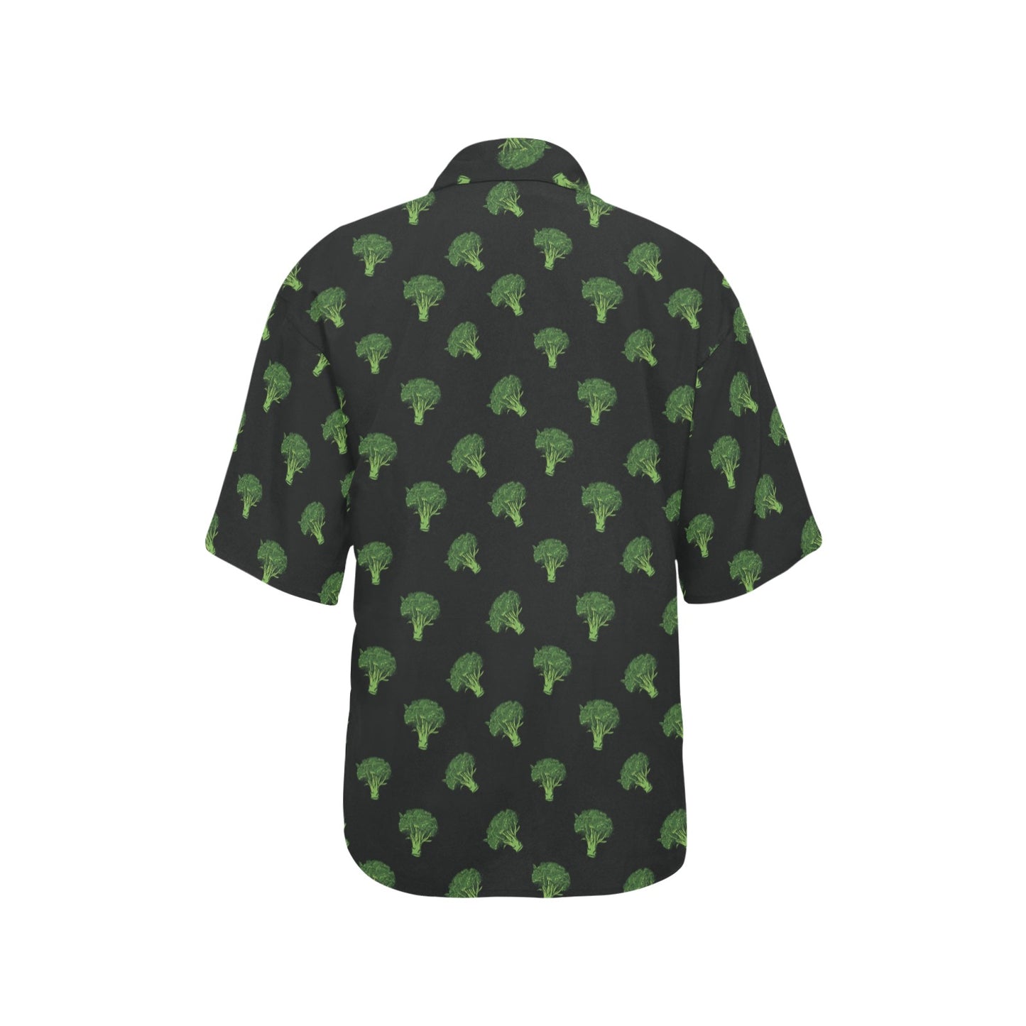 Broccoli Pattern Print Design 04 Women's Hawaiian Shirt