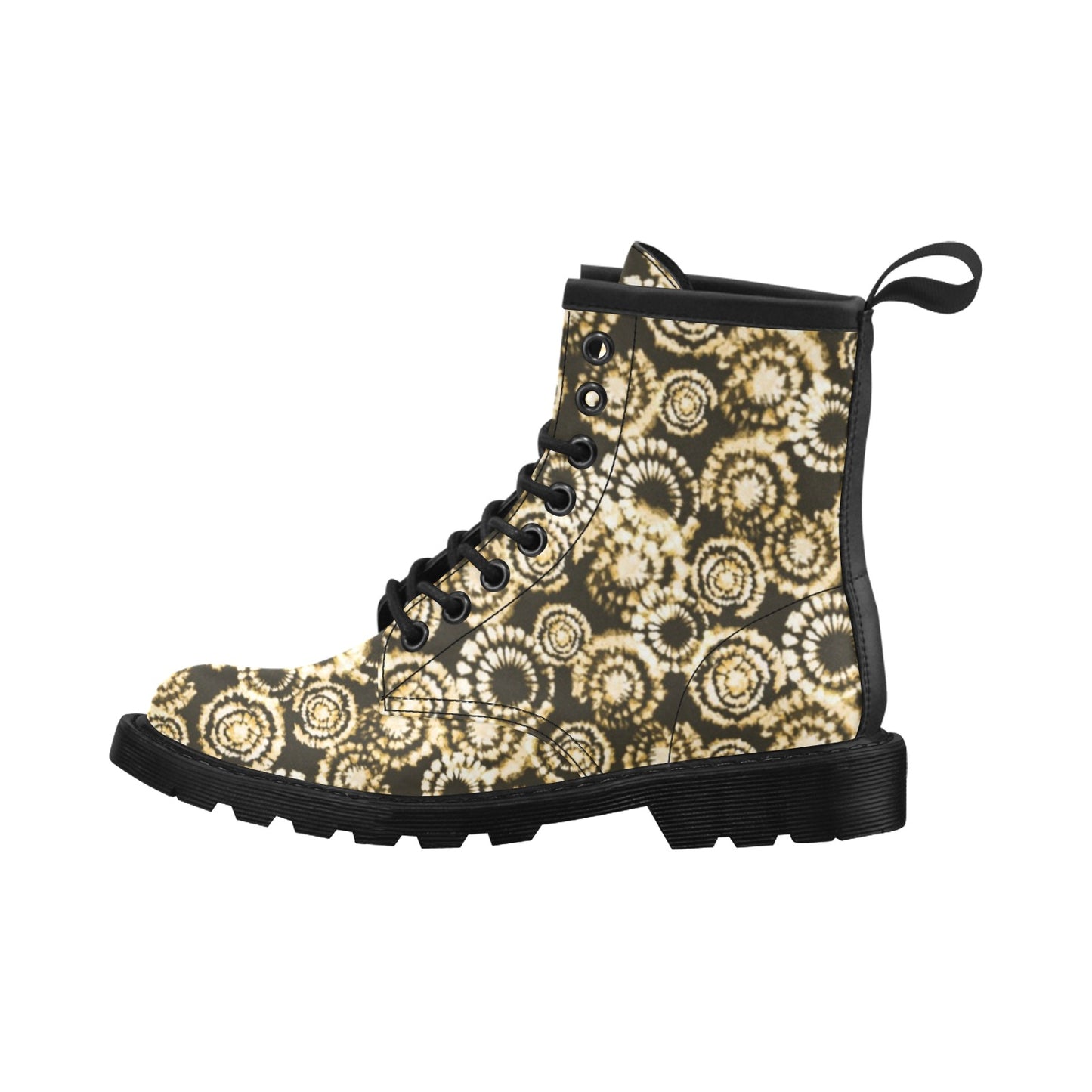 Tie Dye Print Design LKS307 Women's Boots