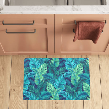 Banana Leaf Pattern Print Design BL05 Kitchen Mat
