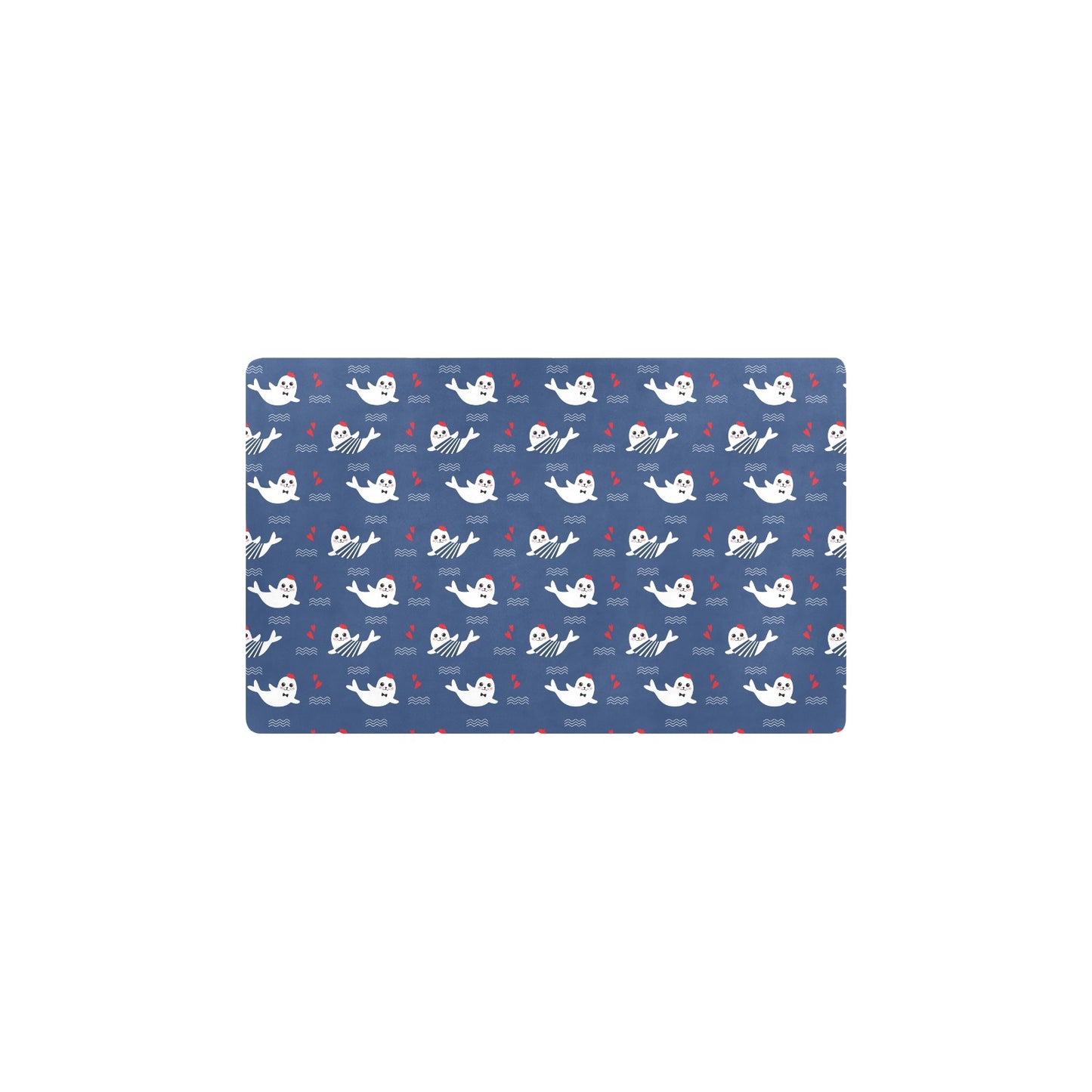 Sea Lion Print Design LKS403 Kitchen Mat