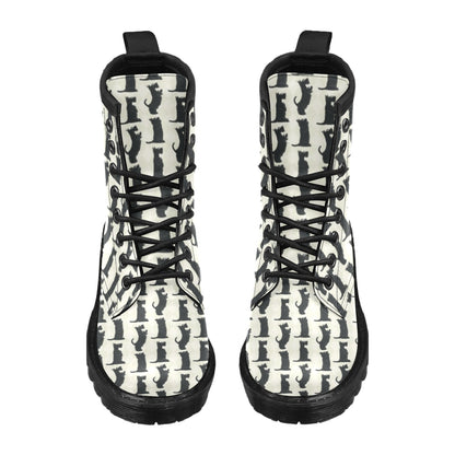Scottish Terriers Print Design LKS309 Women's Boots