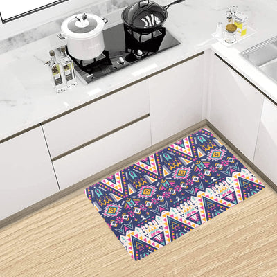 Pink Tribal Aztec native american Kitchen Mat