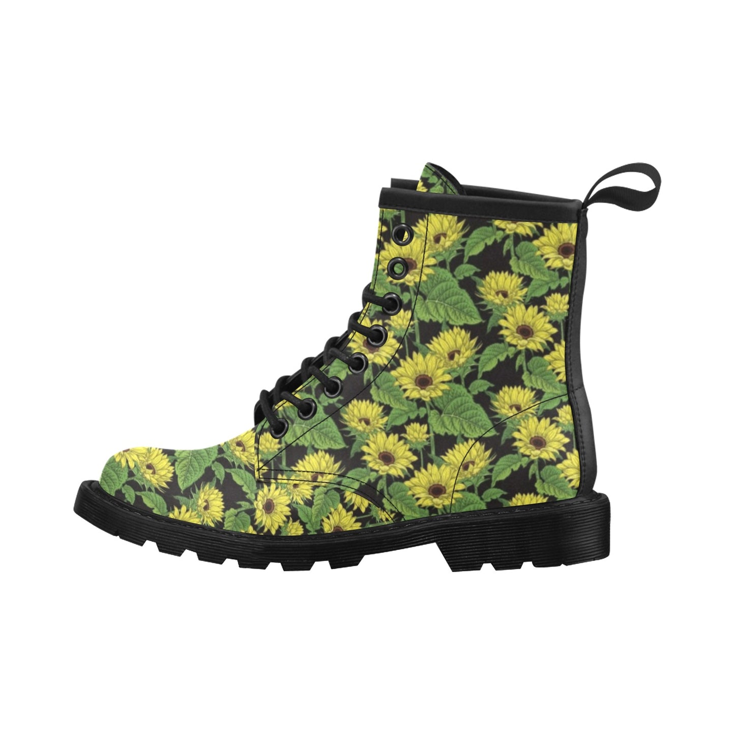 Sunflower Print Design LKS3010 Women's Boots