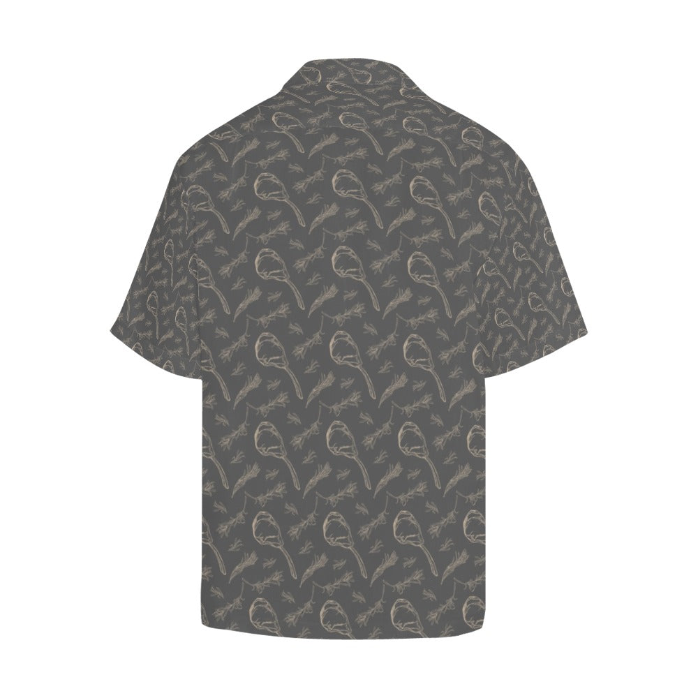 Steak Print Design LKS302 Men's Hawaiian Shirt
