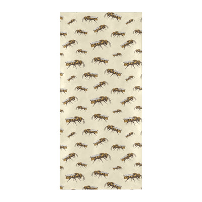 Bee Print Design LKS306 Beach Towel 32" x 71"