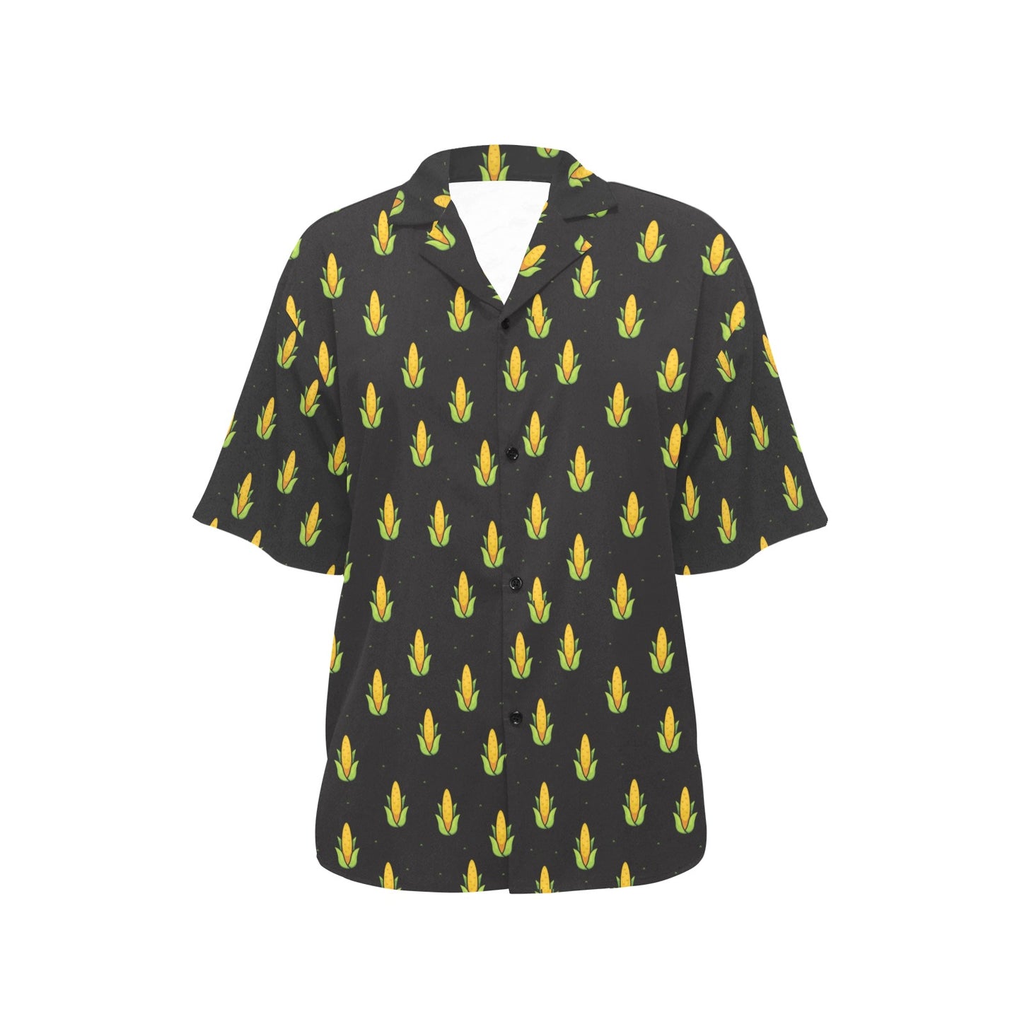 Corn Pattern Print Design 04 Women's Hawaiian Shirt