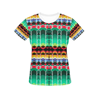 Serape Print Design LKS307 Women's  T-shirt