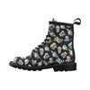 Skull Print Design LKS3013 Women's Boots