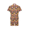 Daisy Gerbera Print Pattern Men's Romper