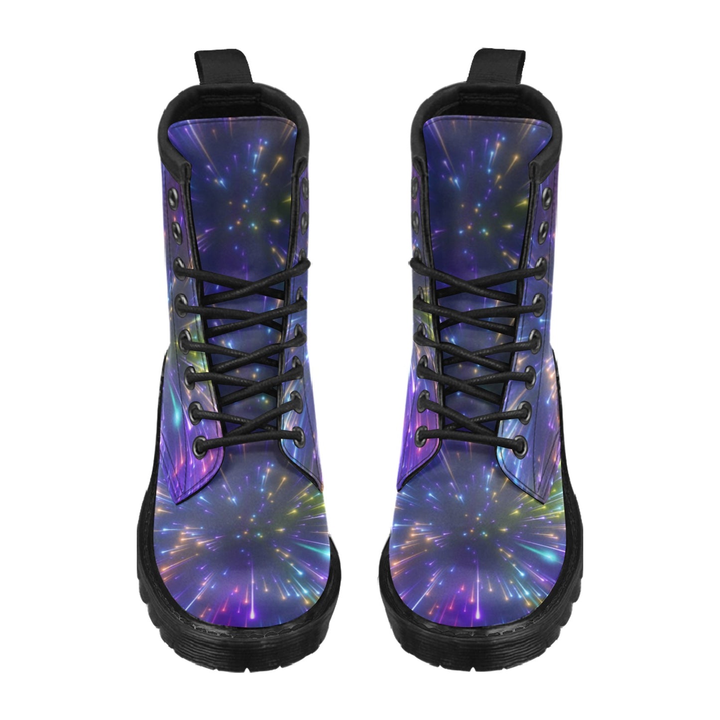 Celestial Rainbow Speed Light Women's Boots