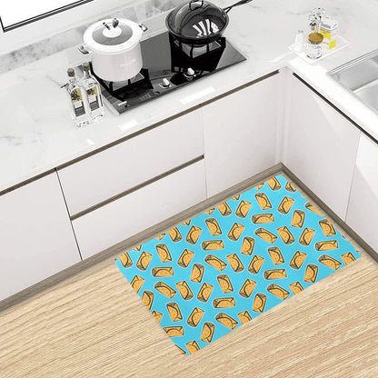 Burrito Print Design LKS301 Kitchen Mat