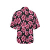 Lotus Pattern Print Design 03 Women's Hawaiian Shirt