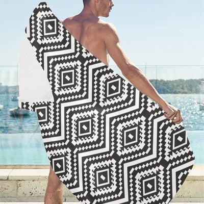 Tribal Pattern Print Design LKS303 Beach Towel 32" x 71"