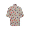 Birds Pattern Print Design 05 Women's Hawaiian Shirt