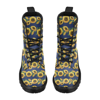 Sunflower Print Design LKS307 Women's Boots