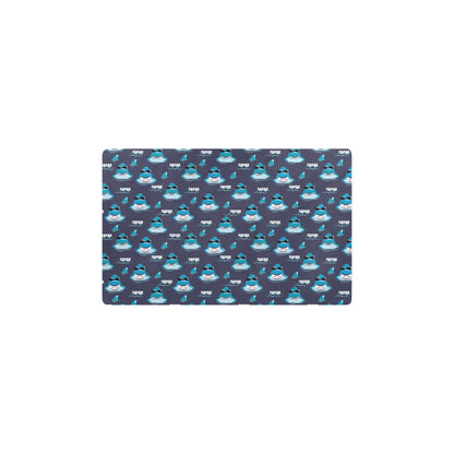 Shark Print Design LKS309 Kitchen Mat
