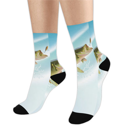 Bass Fishing Crew Socks