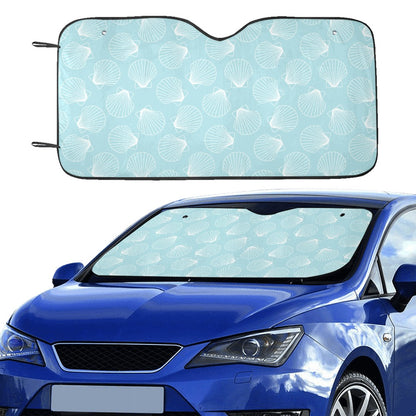 Seashell Print Design LKS3010 Car front Windshield Sun Shade