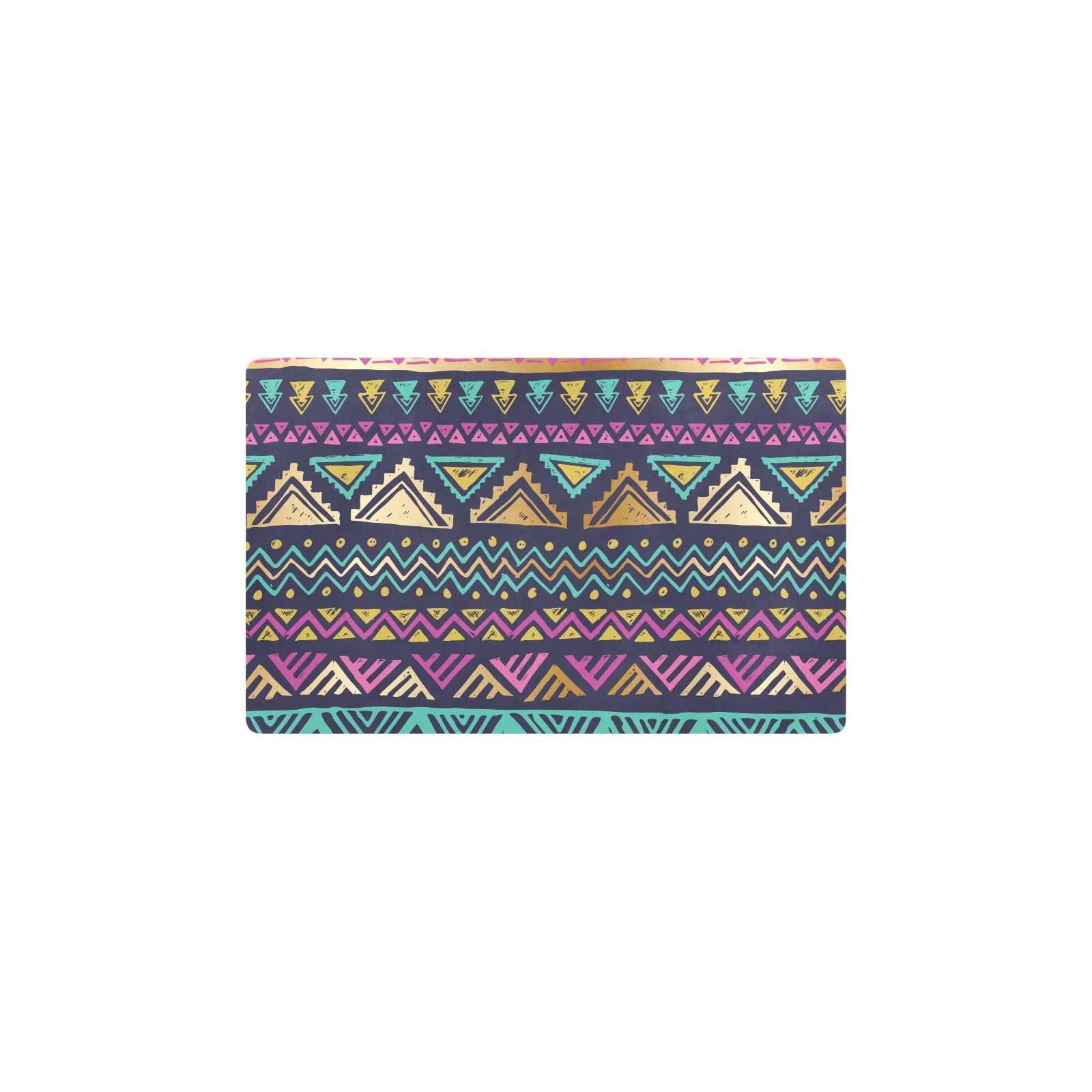 Multicolor Tribal aztec Kitchen Mat