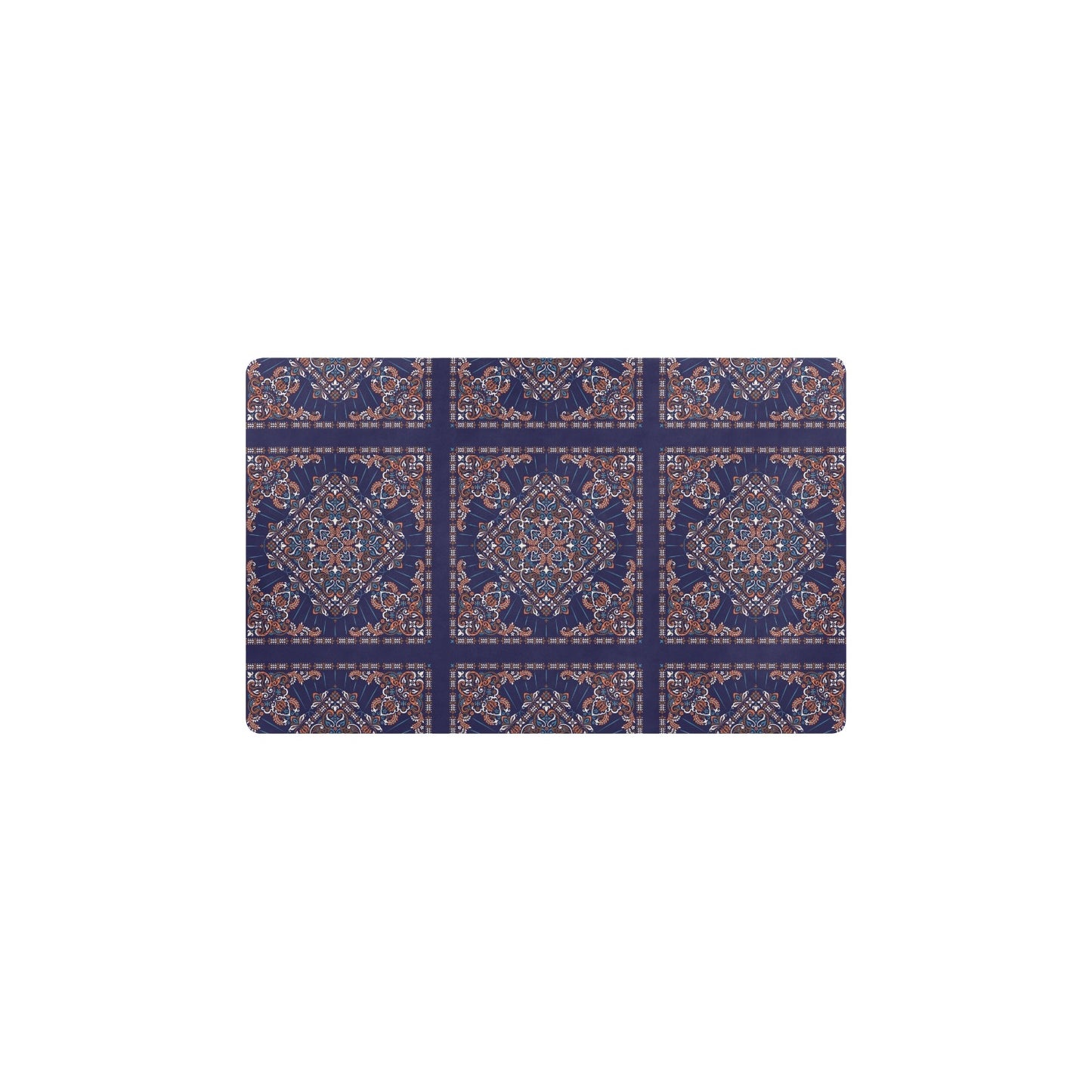 Bandana Print Design LKS3012 Kitchen Mat