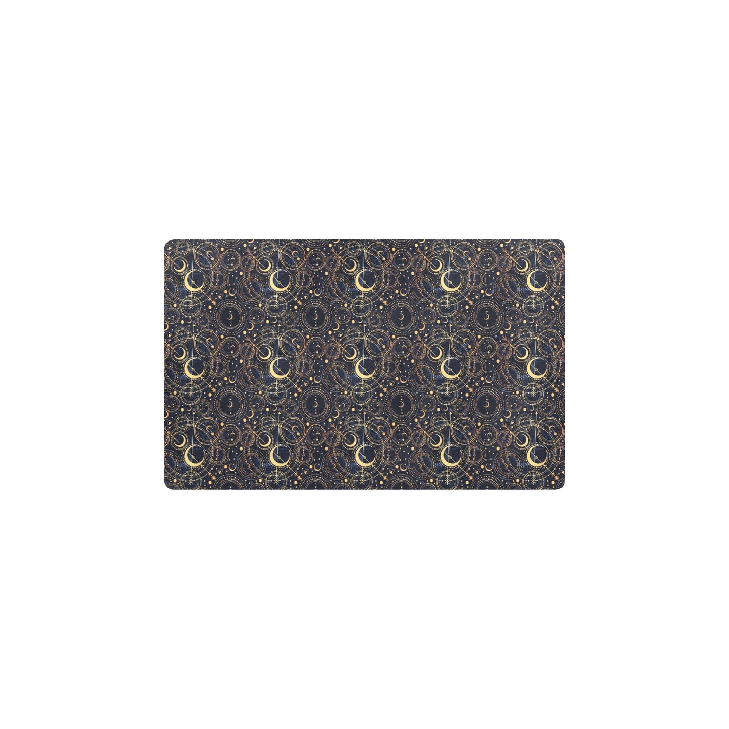 Celestial Pattern Print Design 04 Kitchen Mat