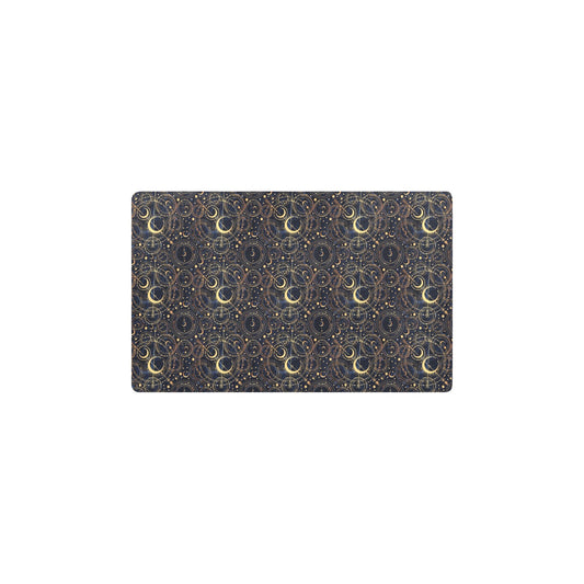 Celestial Pattern Print Design 04 Kitchen Mat