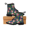 Hibiscus Pattern Print Design HB028 Women's Boots