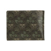 Skull Camo Style Print Design LKS308 Men's ID Card Wallet