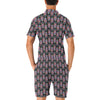 Buddha Head Colorful Print Men's Romper