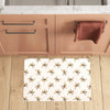 Cowboy Pattern Print Design 01 Kitchen Mat