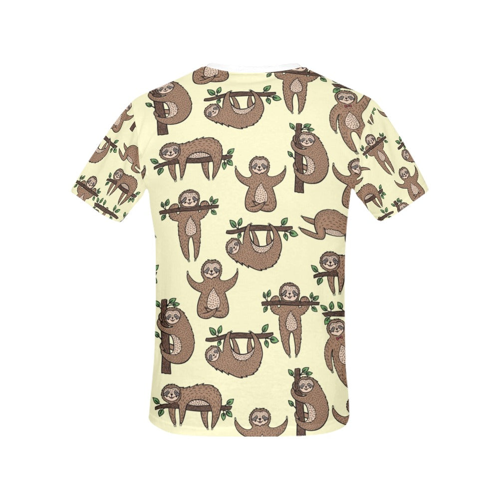 Sloth Print Design LKS3010 Women's  T-shirt