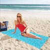 Swimming Pool Texture Print Design LKS301 Beach Towel 32" x 71"