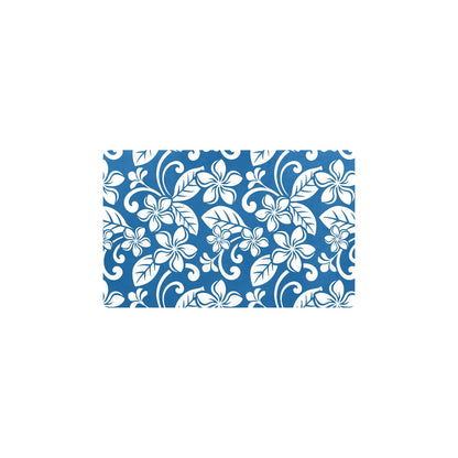 Plumeria Pattern Print Design PM013 Kitchen Mat