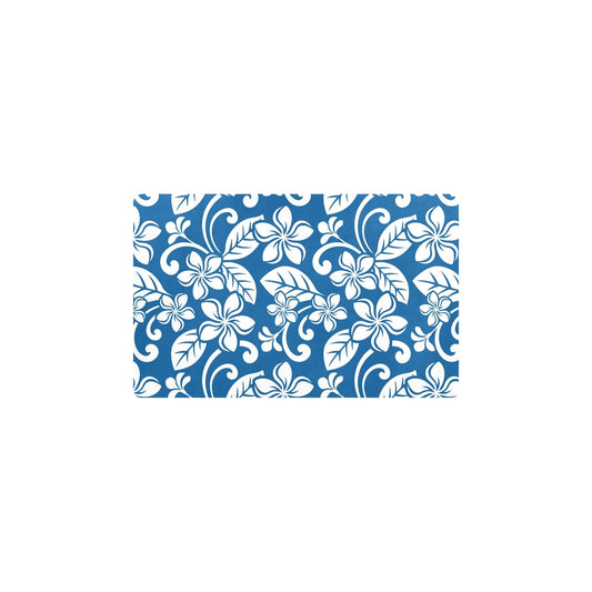 Plumeria Pattern Print Design PM013 Kitchen Mat