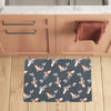 KOI Fish Pattern Print Design 04 Kitchen Mat