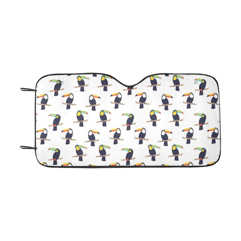 Toucan Print Design LKS305 Car front Windshield Sun Shade