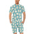 Bear Pattern Print Design BE04 Men's Romper