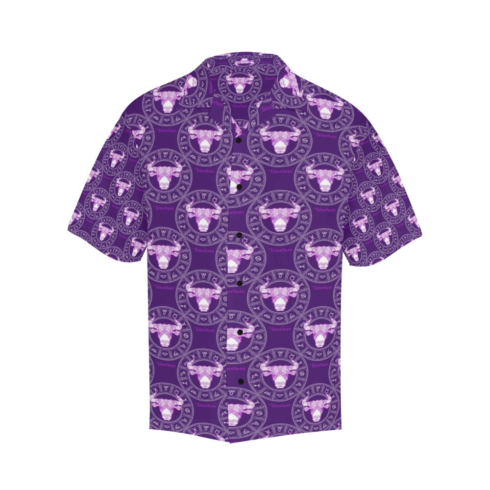 Taurus Print Design LKS303 Men's Hawaiian Shirt