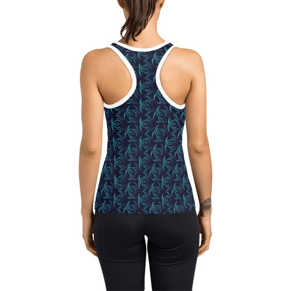Vikings Print Design LKS302 Women's Racerback Tank Top