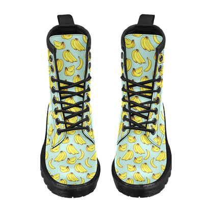 Banana Pattern Print Design BA04 Women's Boots
