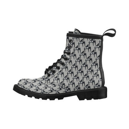 Piano Print Design LKS404 Women's Boots